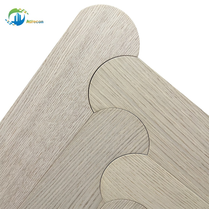 Engineered Solid Wood Flooring Multi-Layer Flooring: E0 Grade, UV-Coated for Home & Office