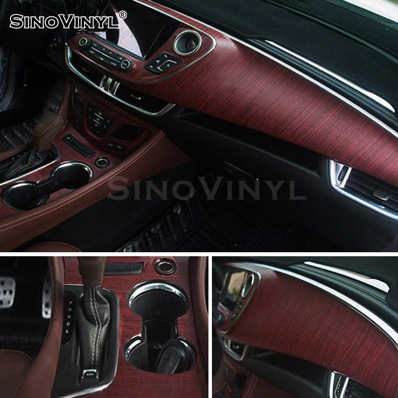 Factory Wood Grain Self Adhesive Film Waterproof Wallpaper For Decoration