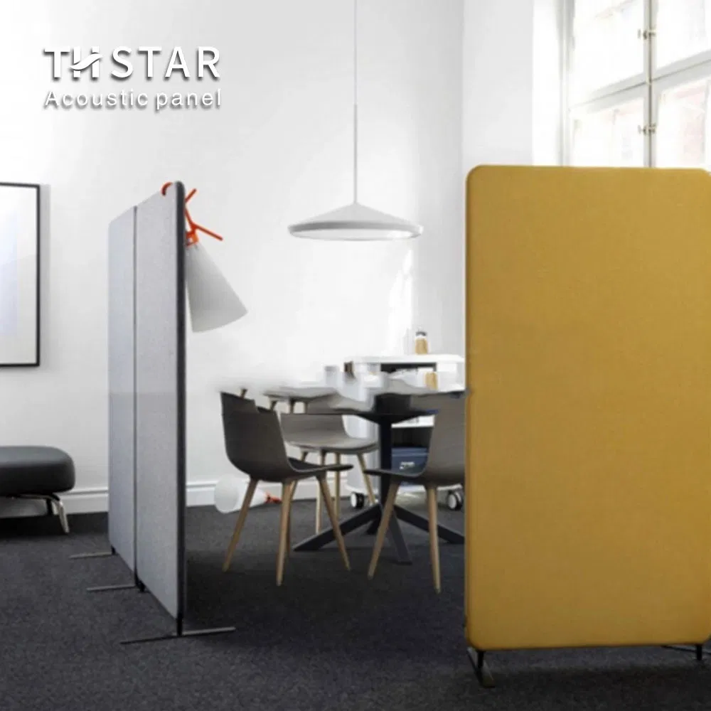 Polyester Office Desktop Separation Acoustic Partition Workstation Soundproofing Panel Restaurant Shield Protector