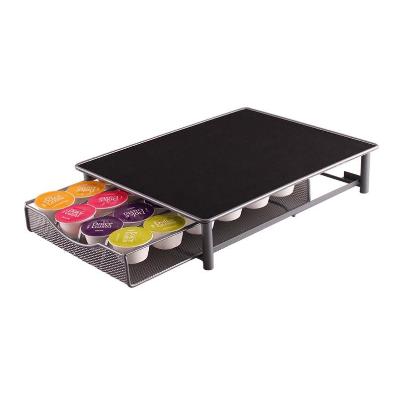 Металлическая подставка для капсул Nespresso и Dolce Gusto на 24 шт.