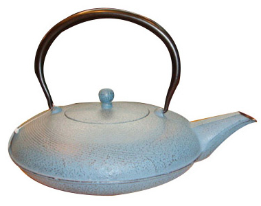 High Capacity 1.8L Tea Kettle Cast Iron Teapot with Steel Stainless Filter