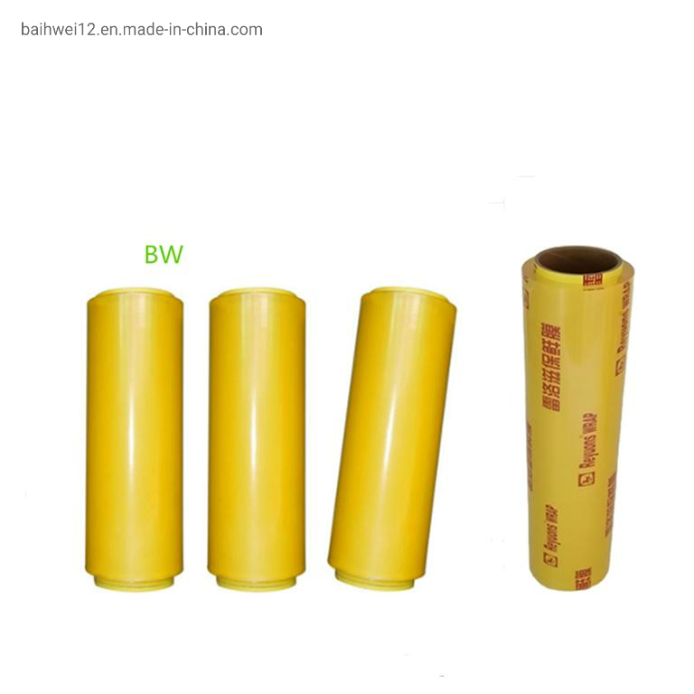 3" PVC Stretch Film PE Plastic Films Clear Jumbo Roll
