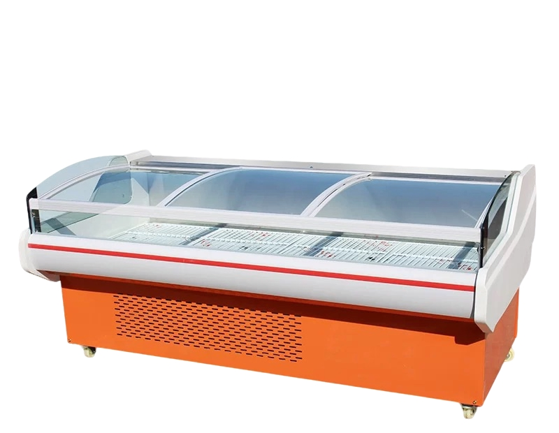Direct-Cool Display Refrigerator for Chilled Fresh Meat & Cooked Delicacies