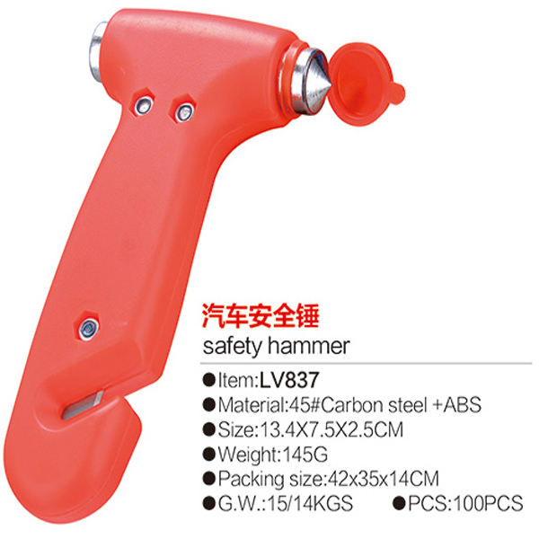 CE Bus Car Emergency Hammer Safety Life Hammer CE Emergency Glass Fire Hammer