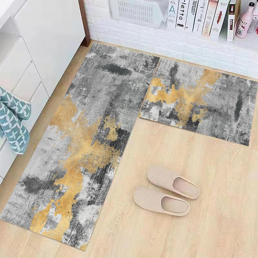 Simple Style Kitchen Mat Anti Slip Carpet, Area Rugs and Carpet, Floor Mat Door Mat 3D Carpet Printed Carpet