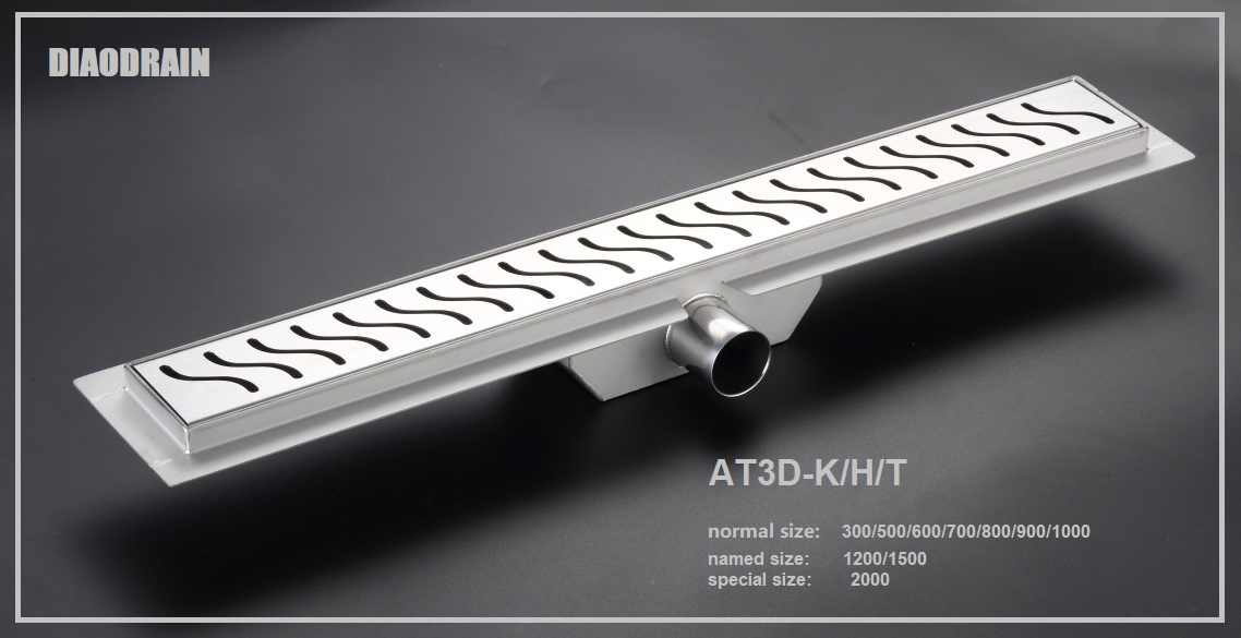 Innovative Linear Shower Drain Insert for Efficient Water Drainage