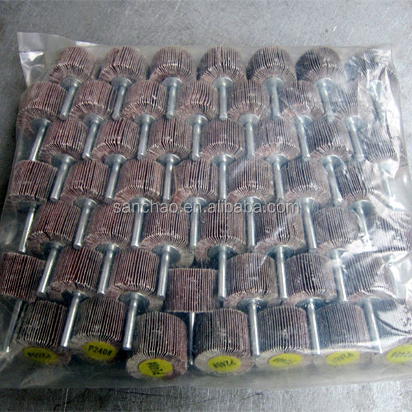 Абразивные лепестковые круги с хвостовиком из оксида алюминия