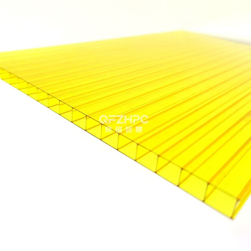10 Year Warranty UV Protected Twin-Wall Hollow Polycarbonate Sheet for Greenhouse
