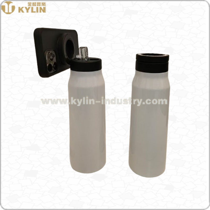 Stocked Vacuum Insulated Stainless Steel Travel 23oz 700ml Water Bottle with Phone Holder