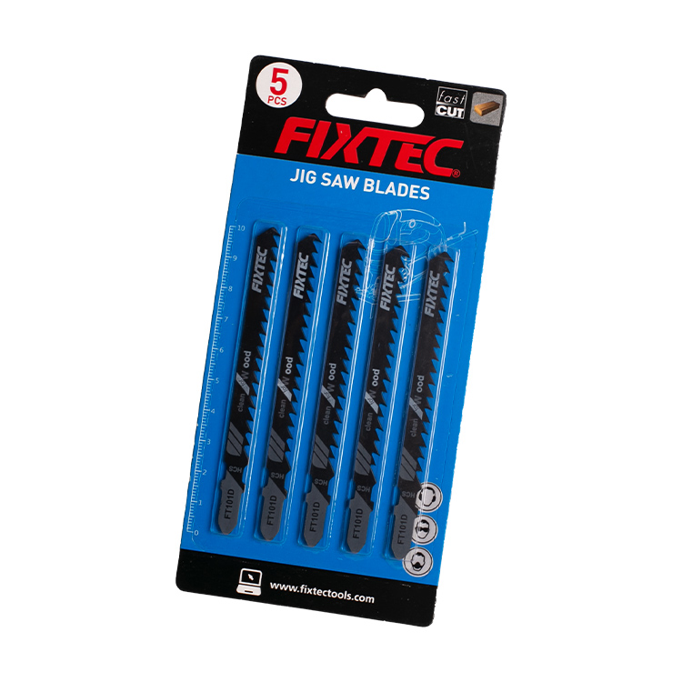 Fixtec Hcs Jig Saw Blades Reciprocating 5PCS Jigsaw Blade