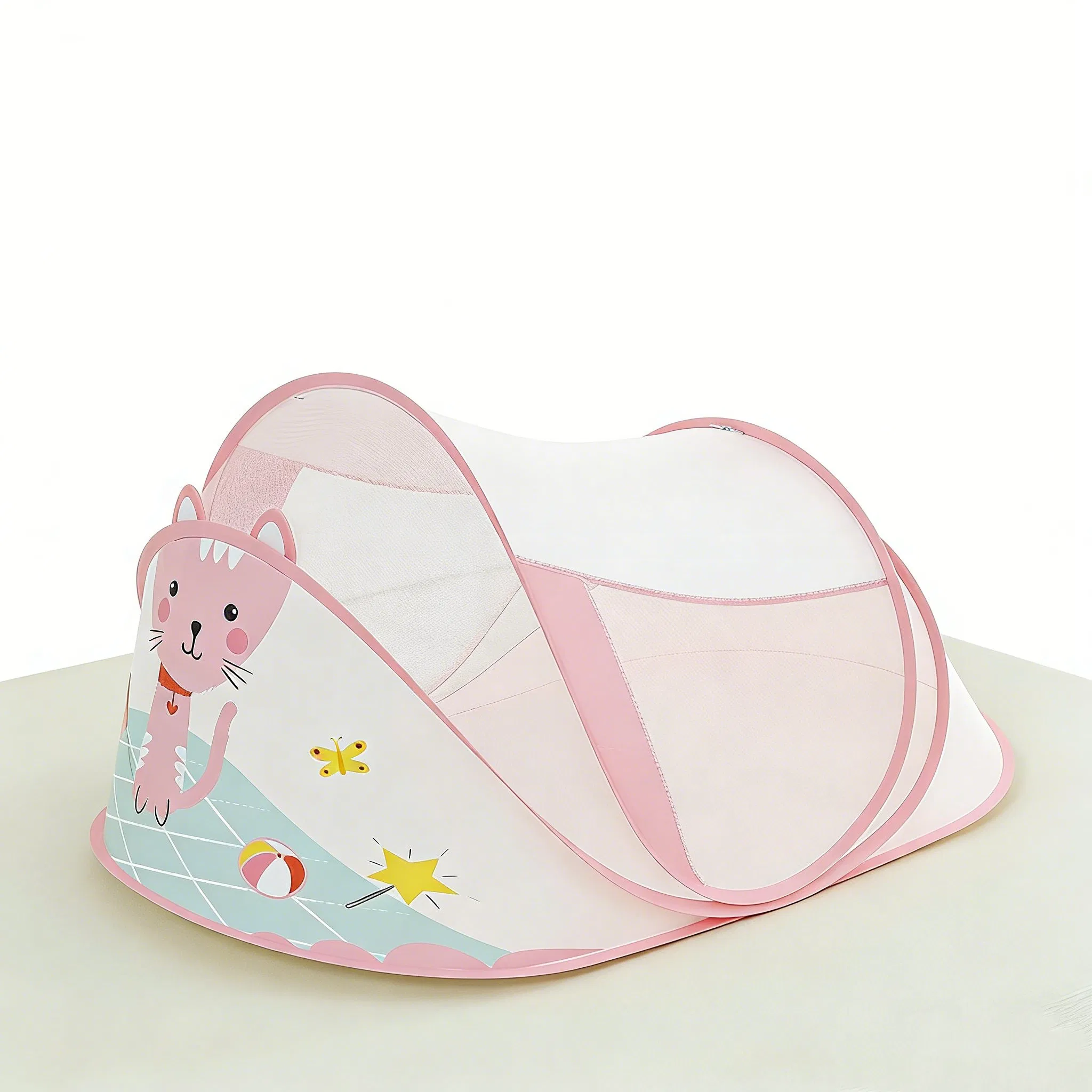 Lightweight Portable Mosquito Net for Baby Crib Full-Cover Design Breathable Mesh 2025 Hot