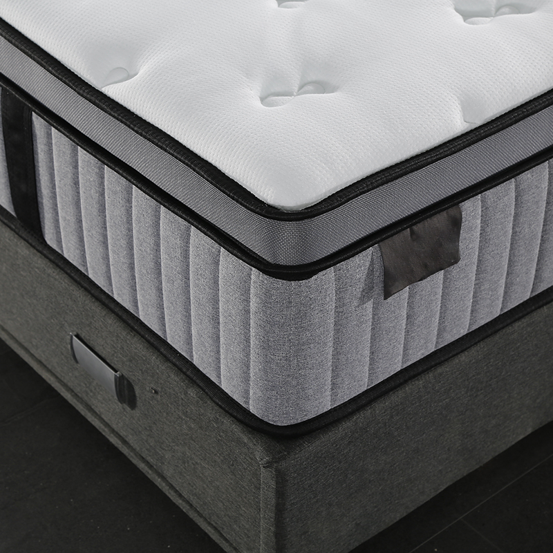 OEM/ODM Home Hotel Bedroom Furniture Euro Top Customizable Size Foam Sponge Pocket Spring Mattress in a Box