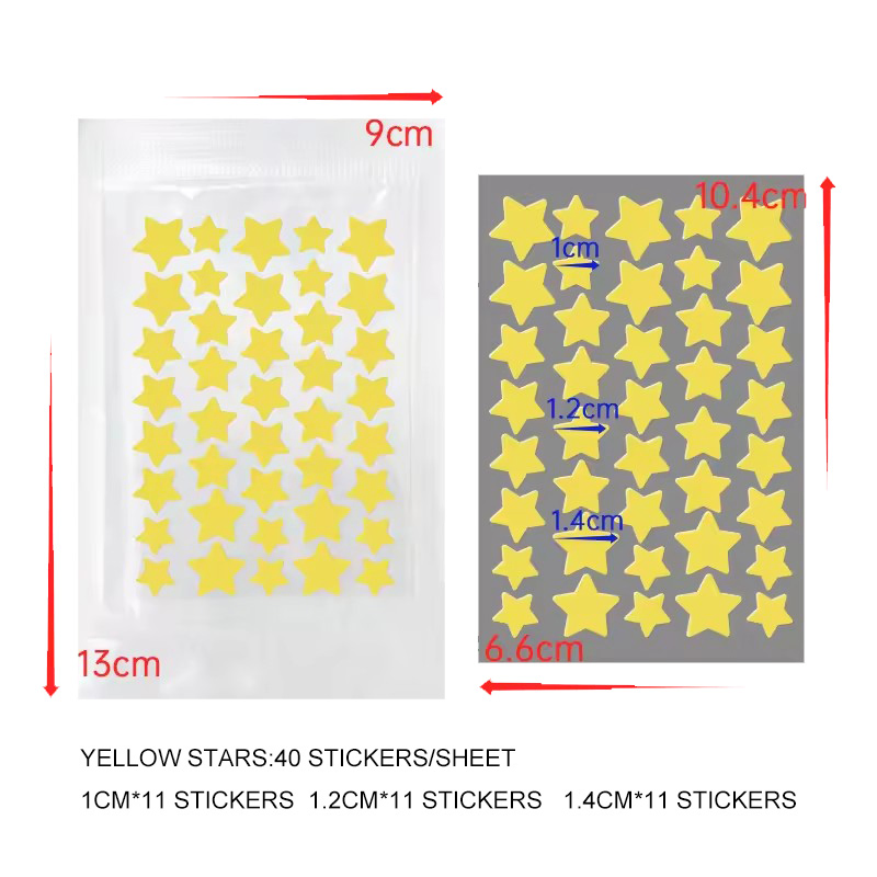 Invisible Hydrocolloid Acne Pimple Patch with Tea Tree Oil Absorbing Patches for Acne Treatment