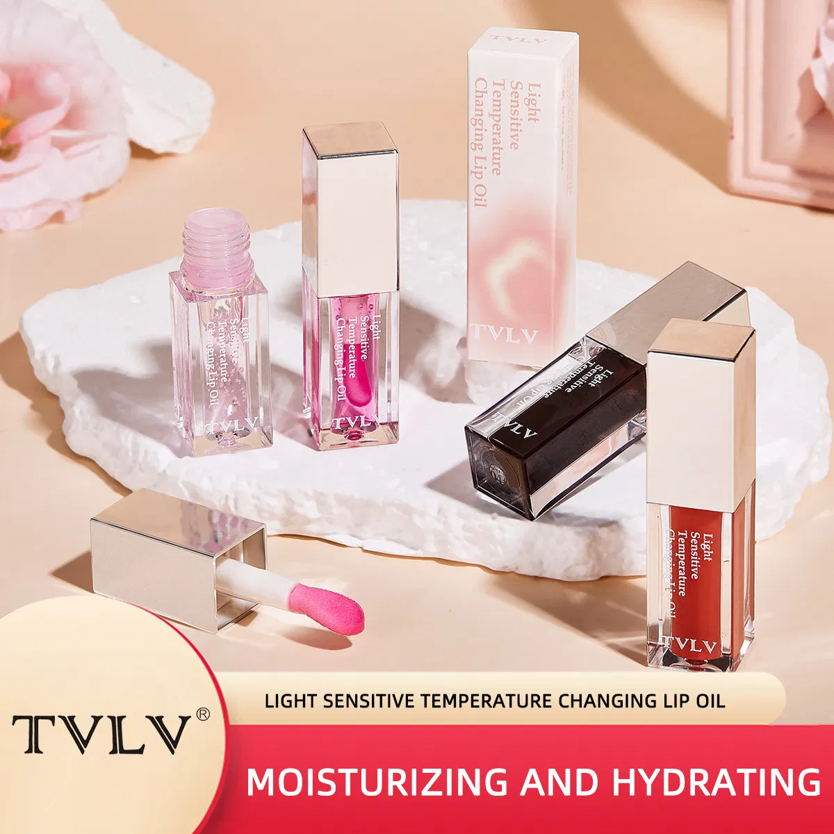 Color-Changing Hydrating Lip Oil for Soft, Smooth Lips