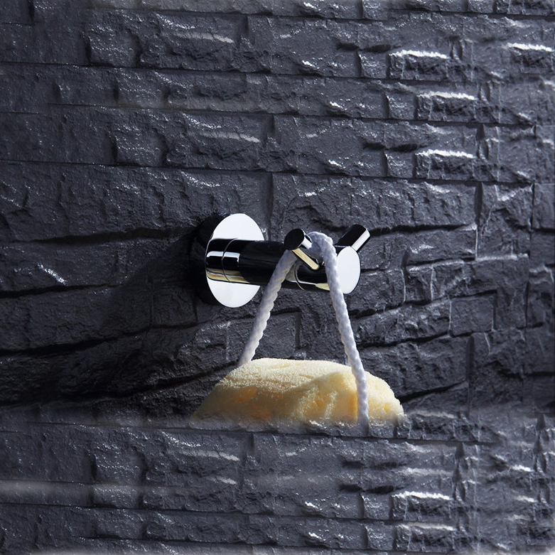 Настенный крючок для полотенец хром