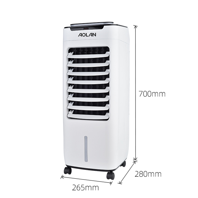 Aolan 1000CMH Low Noise Small Portable Air Cooler Intelligent 2-in-1 Cooling & Heating Water Cooling Fan for Living Room
