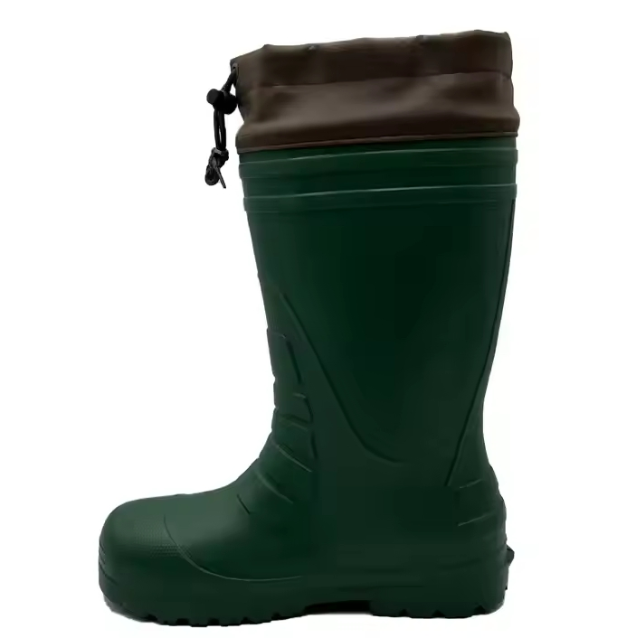 Willingmart Green EVA Snow Boots Waterproof Workers Boots