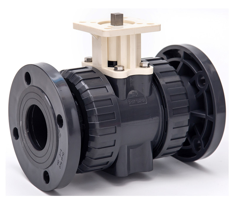 High Quality PVC Female Thread True Union Ball Valve UPVC Double Flanged Ball Valve Plastic Water Ball Valve DN15-DN100