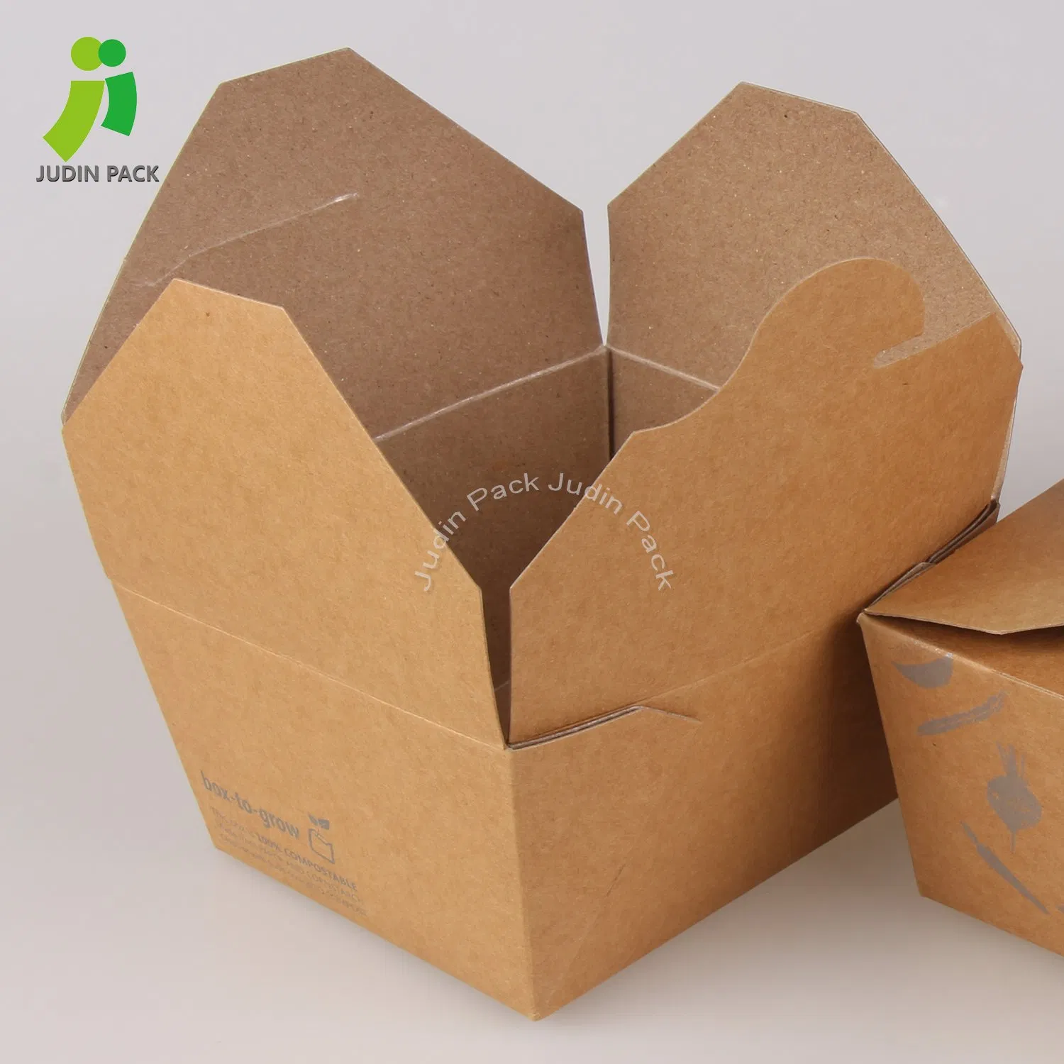 Disposable Kraft Take Away Box for Food Packaging
