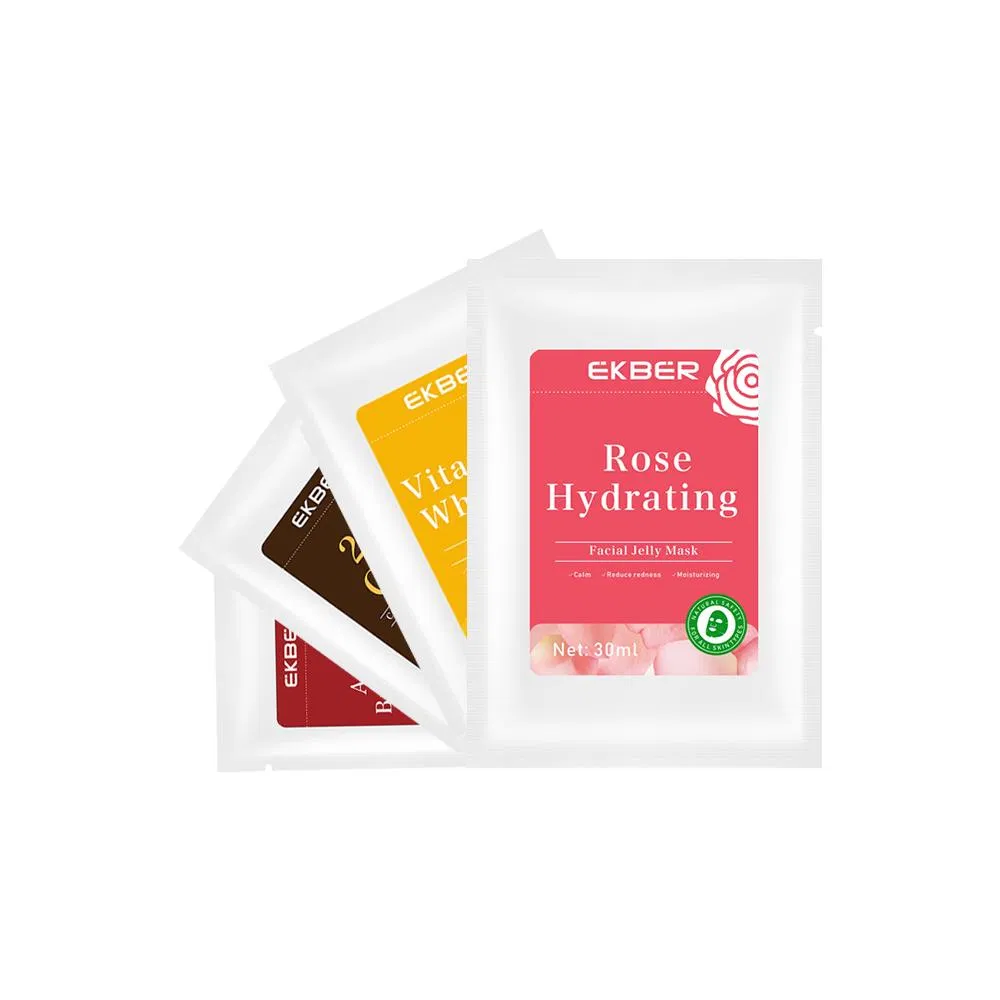 Vitamin C Rose Arbutin Orange Whitening Moisturizer Nourishing Firming Brightening Jelly Facial Mask
