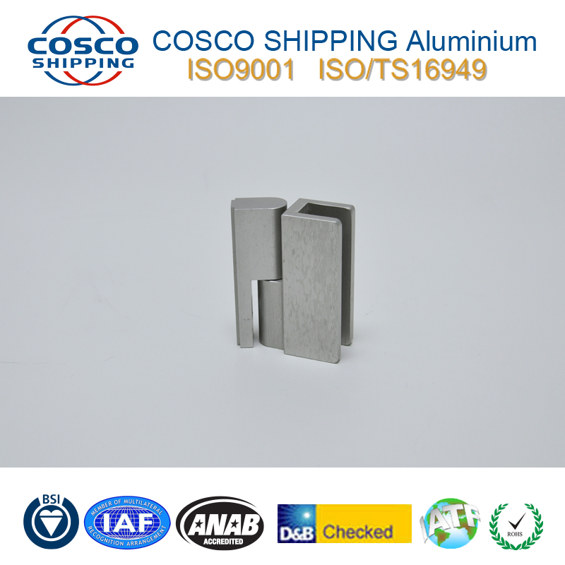 Aluminium Profile for Auto Accessory Auto Parts with Black Anodizing