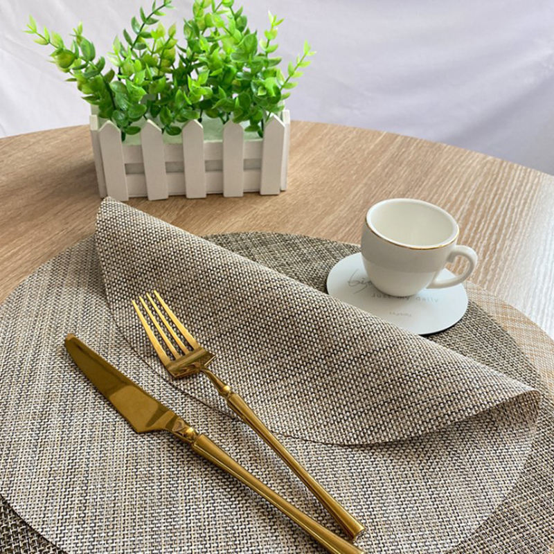 Small Waist Design Handle Wedding Custom Birthday Party Cutlery Set Black Golden Restaurant Plastic Custom Cutlery Set