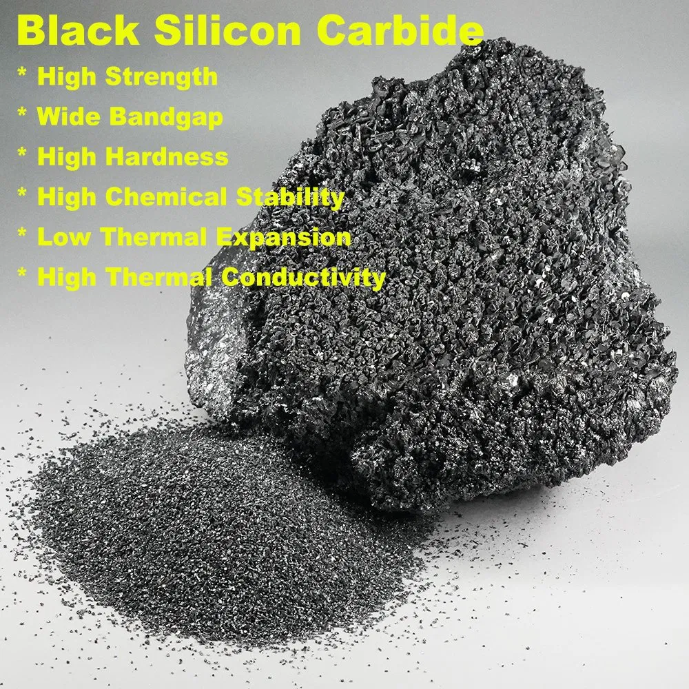 Black Silicon Carbide Sic Powder F12- F240 Carborundum Grit Silicon Carbide Abrasive