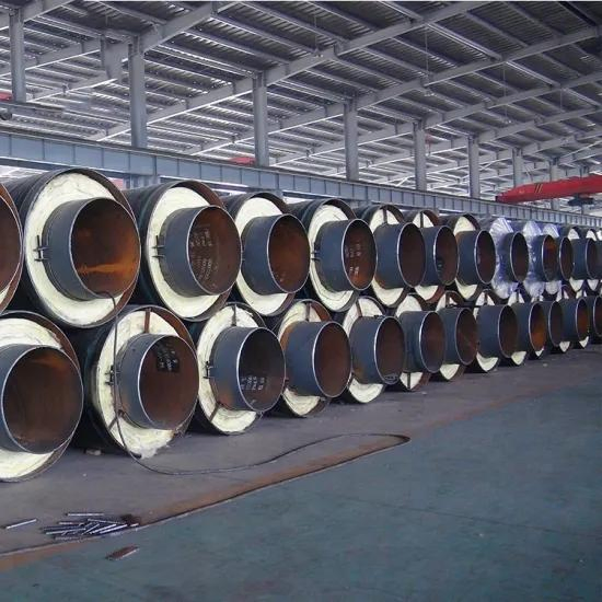 DN50-DN2000 Manufacturers Insulated Spiral Welded Steel Tubes Directly Buried Welded Pre-Insulated Pipe with Foam Insulation