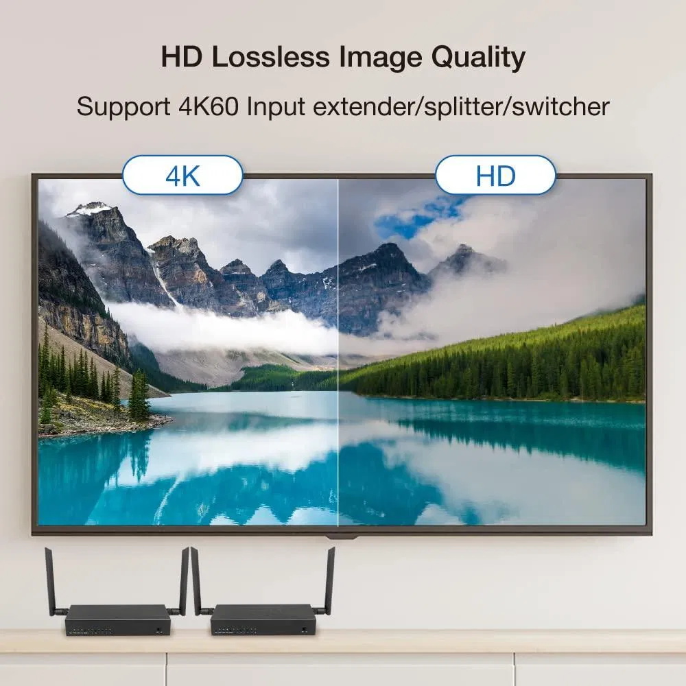 Беспроводной HDMI-экстендер 4K@30 Гц с видеоэнкодером