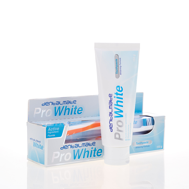 Custom High Quality Low Abrasive Mild Formula Fluoride Teeth Whitening Toothbrush and Toothpaste Set