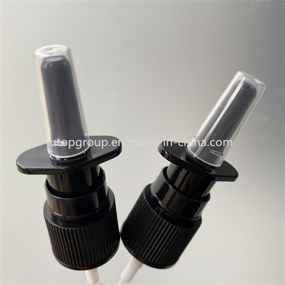 White & Black Fine Plastic 18mm 20mm Pump Sprayer for Nasal Mist Lids Bottle Caps & Closures