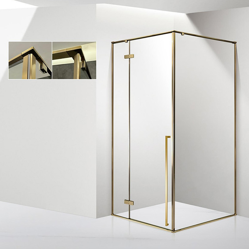 Modern Circular Tempered Glass Shower Stall Enclosure Shower Cubicles Bathroom Full Shower Room Cabine
