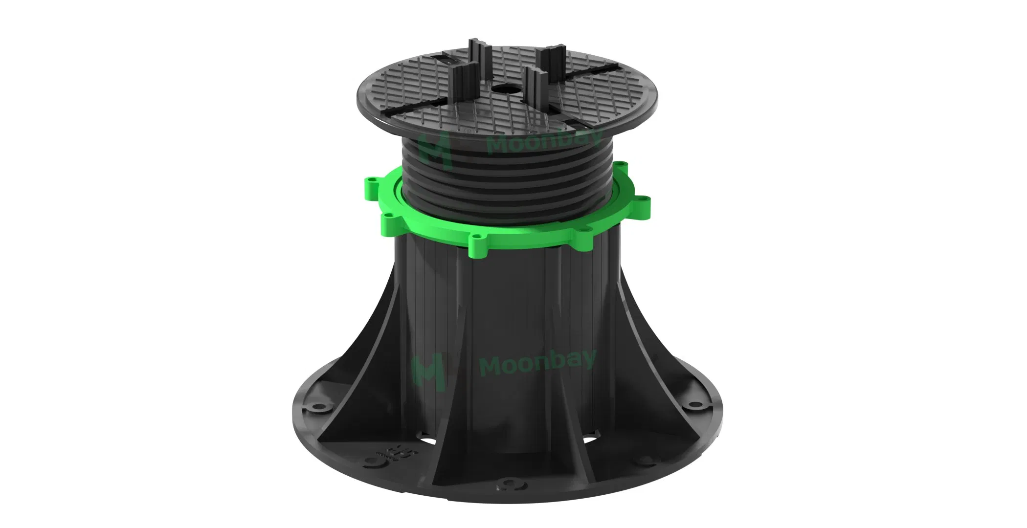 Height Adjustable Paver Self Leveling Pedestal Support for 2cm Tiles