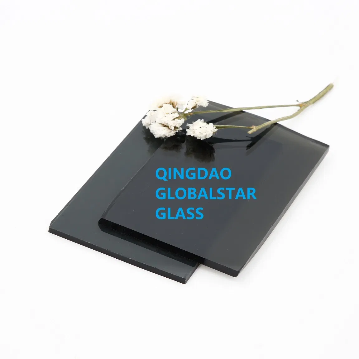 China Manufactured Dark Grey Tinted Float Glass