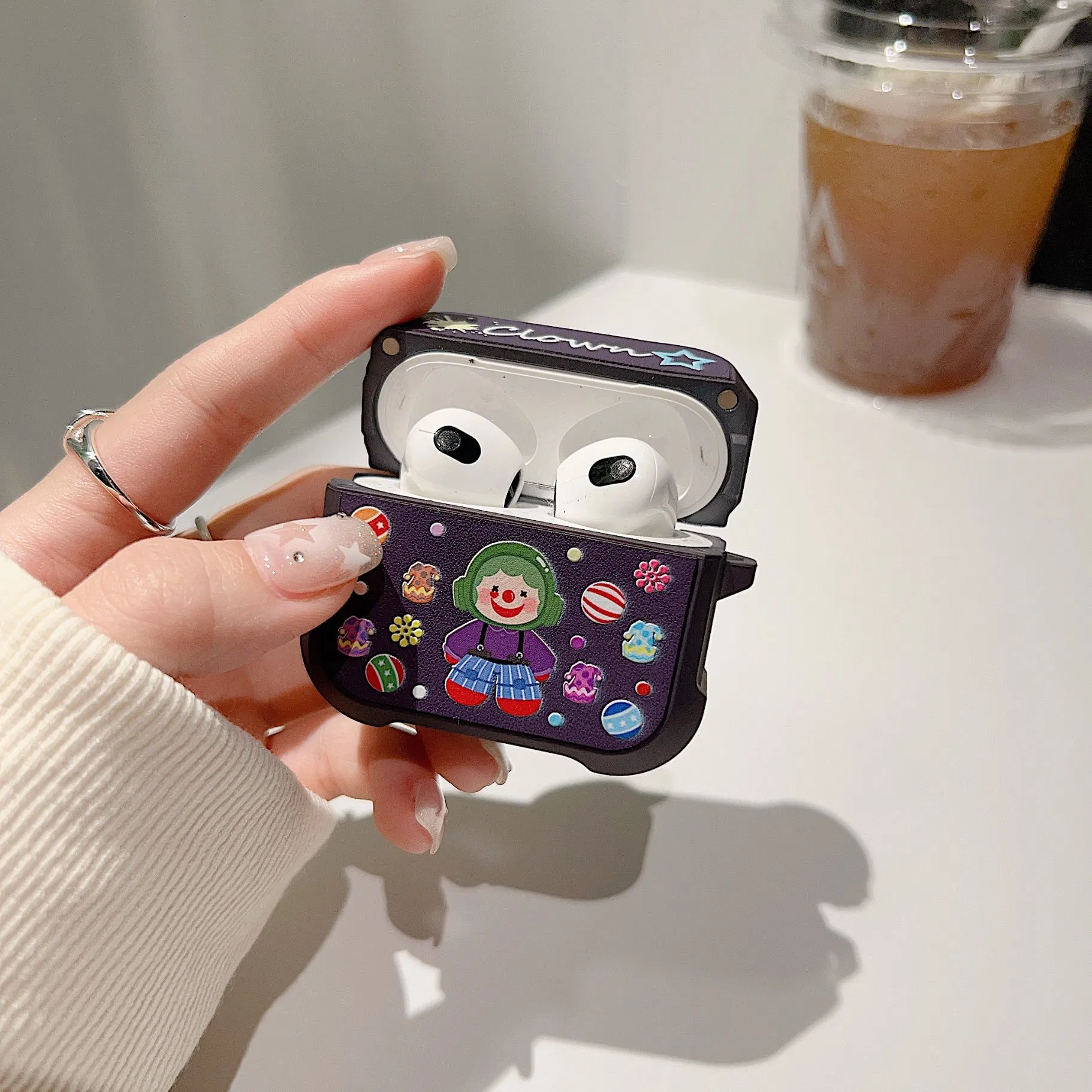 Hot Selling Cute Wind Lingna Belle Bluetooth Earphone Case for Air PRO 2 Series Earphone Protector