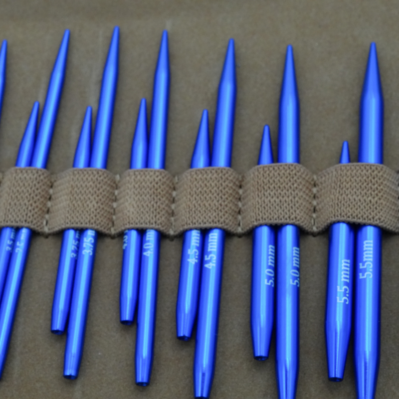 Aluminum Interchargeable Circular Needles Sets (9PCS)