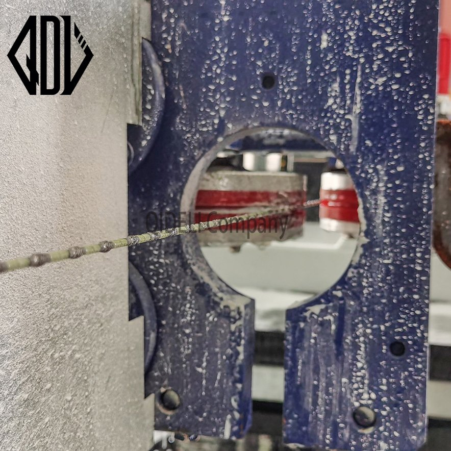 Qideli Concrete Cutting Rope Stone Marble Construction Cut Wire Diamond Line