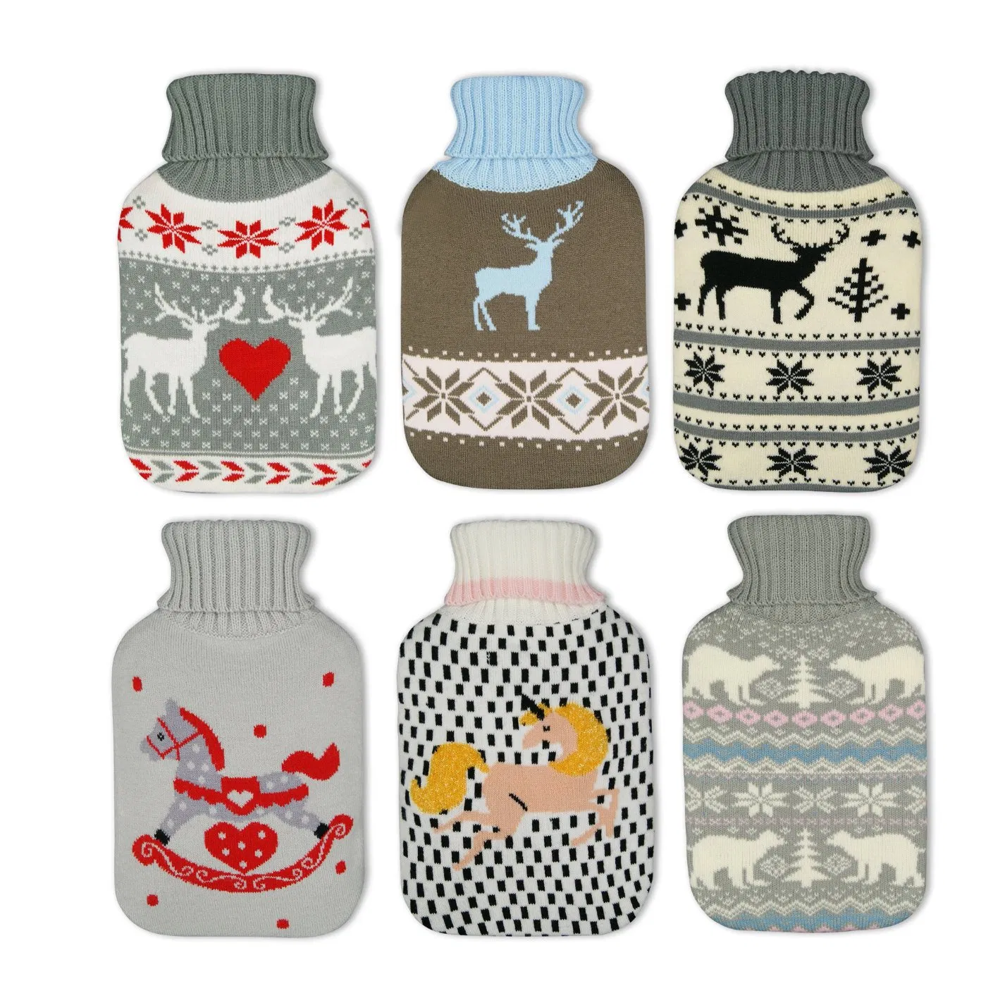 2023 Hand Warmer Water Filling Bag 500ml Heating Pad Hot Water Bottle