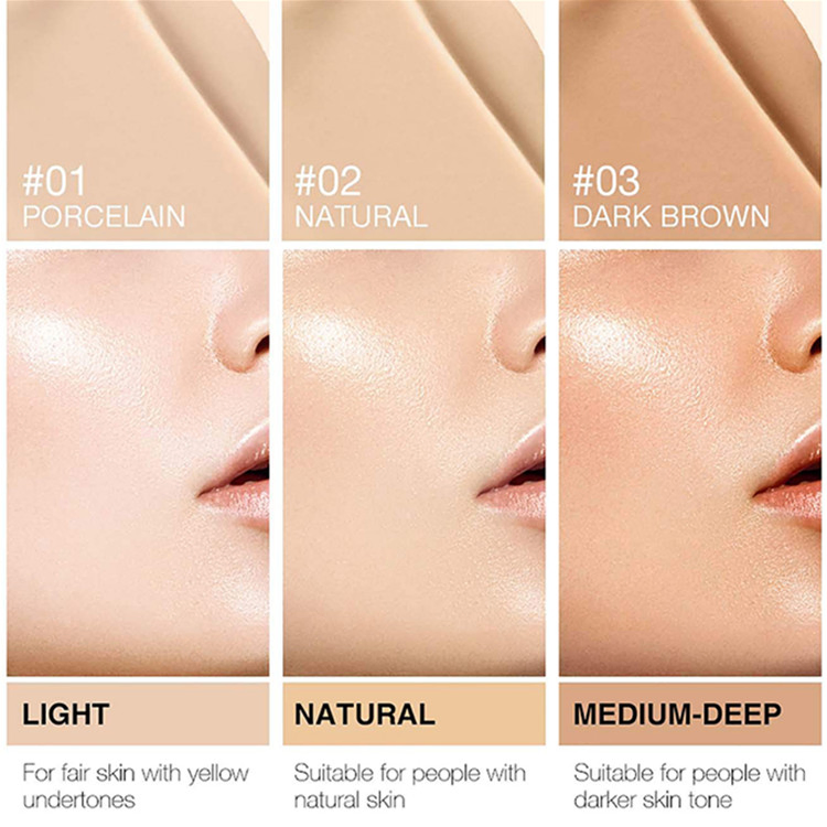 Private Label Matte Finish Long Lasting Liquid Vegan Foundation