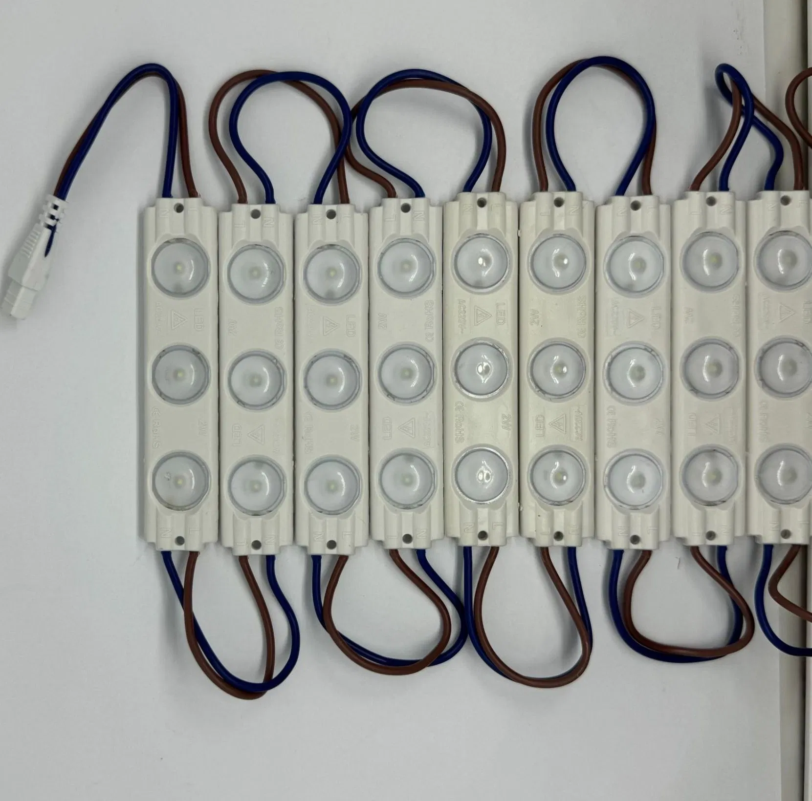 Водонепроницаемый LED модуль 2835, 3 светодиода, IP65