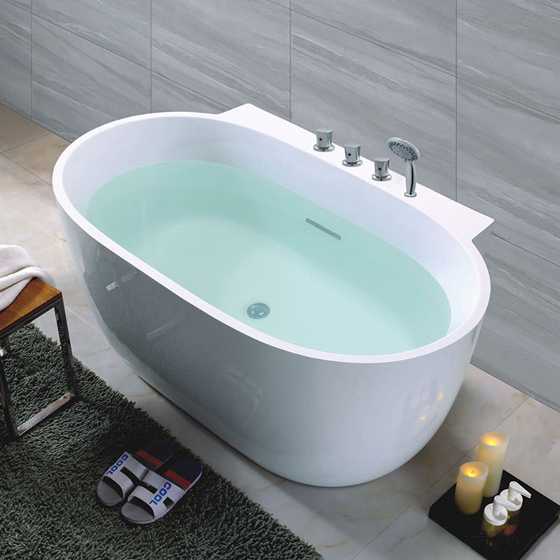Акриловая овальная ванна для глубокого погружения