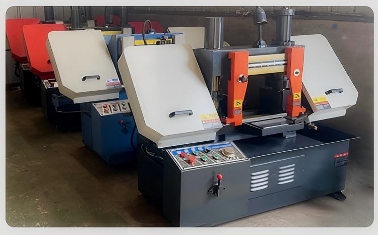 Ленточная пила по металлу автоматическая горизонтальная GB4240