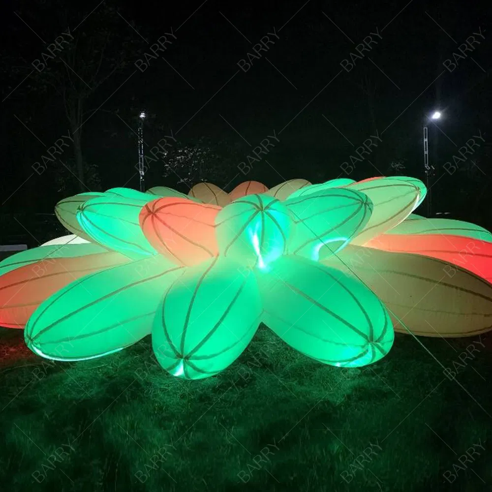 Customizable Lighting Inflatable Flower for Advertising Model
