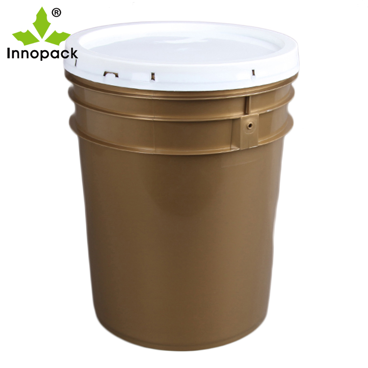 Wholesale 5 Gallon Plastic Bucket with Lids for Chemical Use