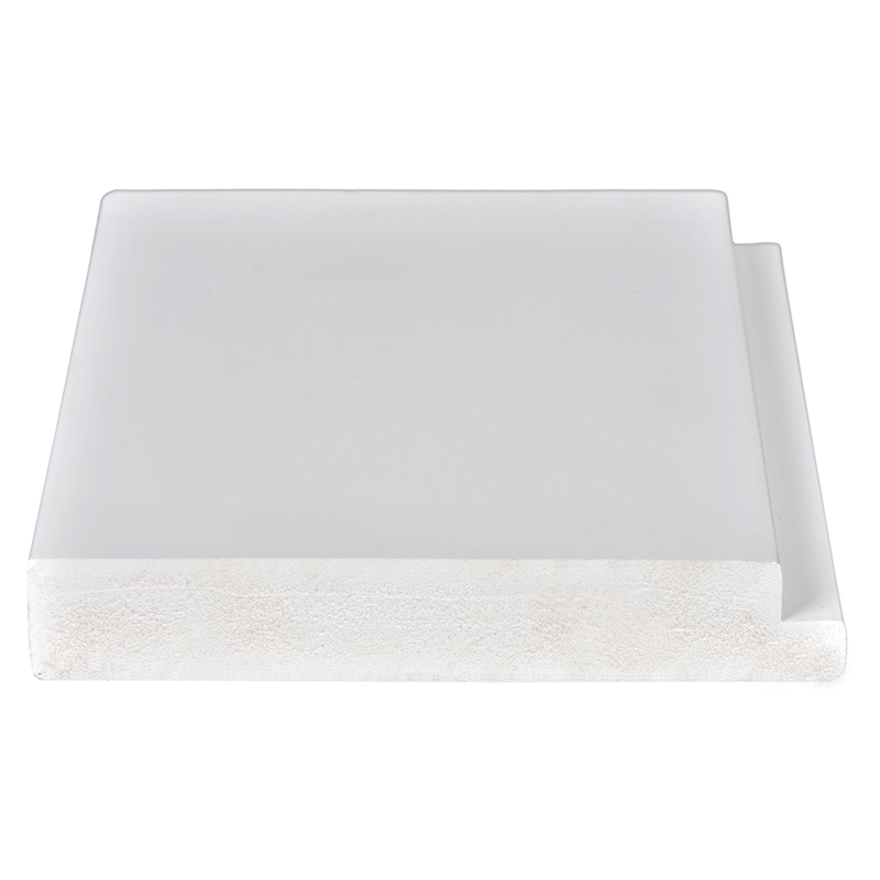 Vinyl PVC Plantation Shutters Components Top and Bottom Rail