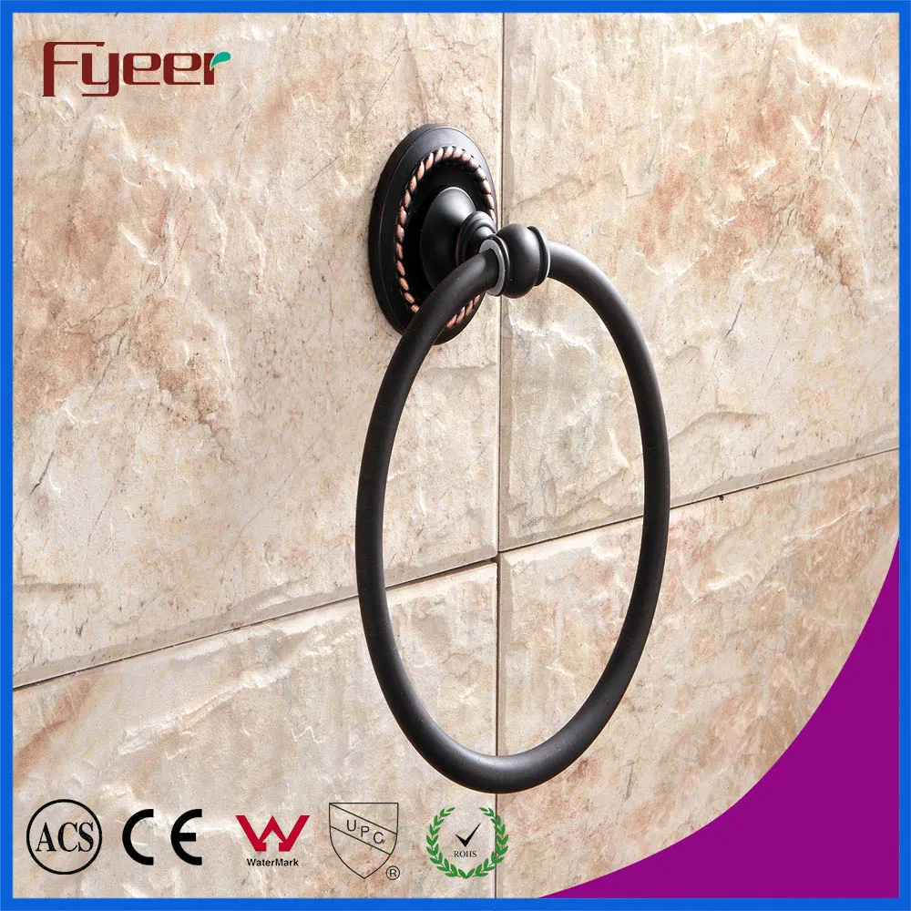 Поручень для ванной Fyeer Black Series, латунь, 49 см