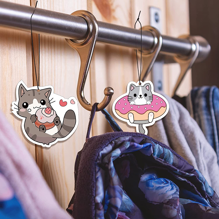 Factory Price Sample Customization OEM Design Custom Long Lasting Scents High Quality Hanging Paper Car Air Freshener