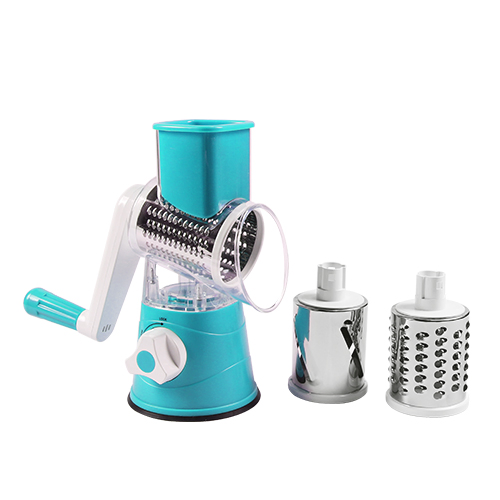 Multifunctional Mandolin Spiral Slicer Drum Type Fast Vegetable, Fruit and Cheese Chopper