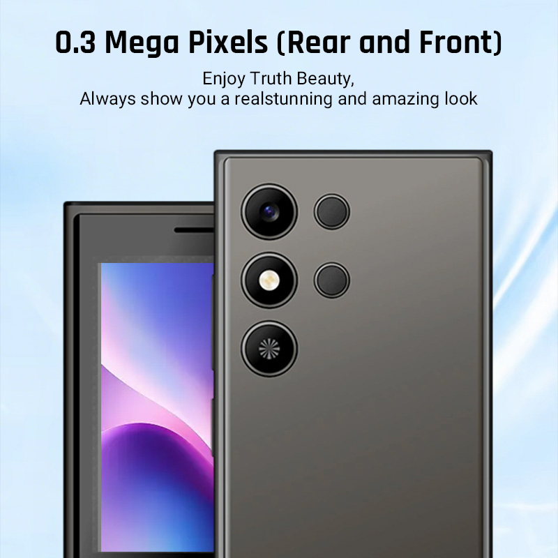 3.0" 4G Android 11 Mt6739wa CPU Touch Screen 1GB 8GB 2750mAh Battery Type-C Feature Phone