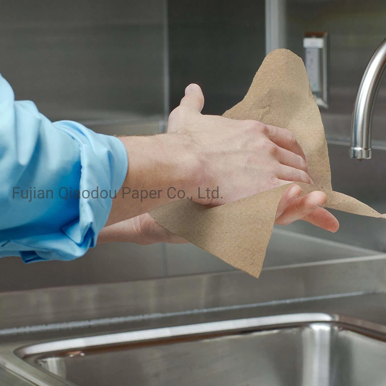 Qiaodou Professional Recycled Hand Towels with Fast-Drying Absorbency N-Fold,